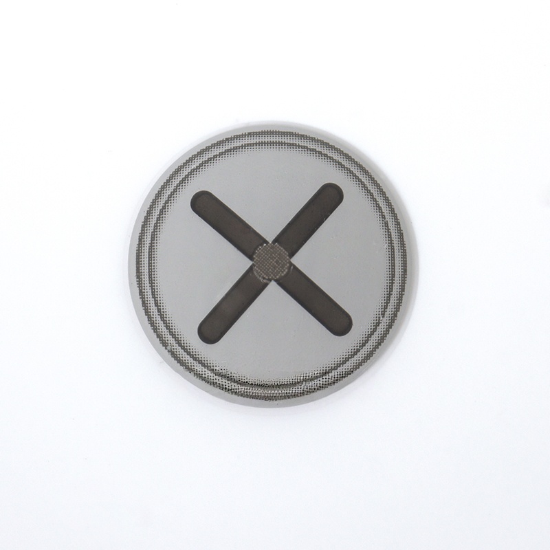 Uniieye Button Eye Gray Halloween Cosplay Colored Contact Lenses | 1 Year